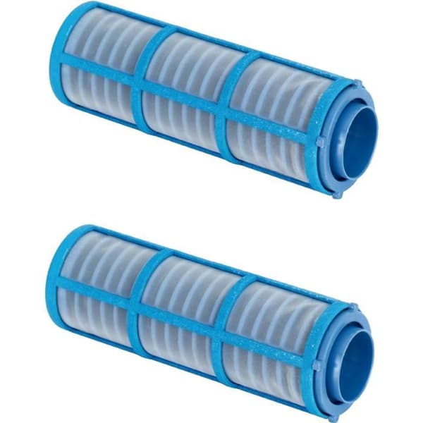 2 x filterelement för BWT E1 engreppsfilter - BWT - Paket med 2 filter - Blå eller svart plast
