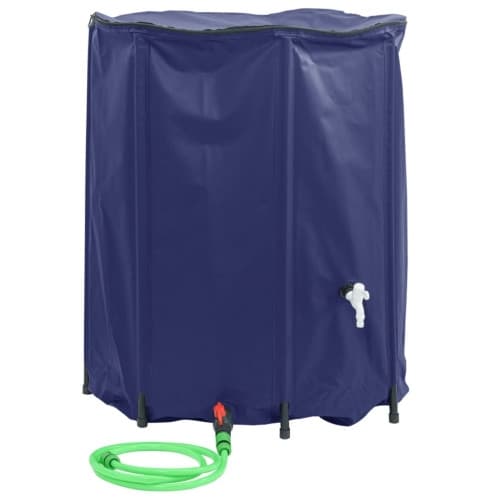 Vattentank med kran vikbar 1250 L PVC