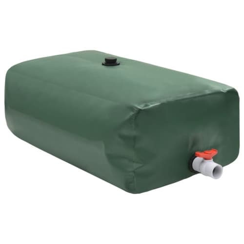 Vattentank med kran vikbar 500 L PVC