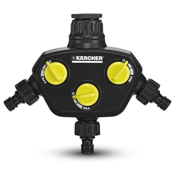KARCHER kranuttag - 3 oberoende och justerbara uttag med klicksystem