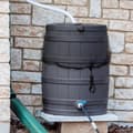 Miniatyrbillede 7 af 8: OBOSOE 2 stk Rain Tank Net, 80 cm Rain Tank Cover med spændingsledning, Justerbart beskyttelsesnet, Beskyttelse mod blade, myg Egnet til gård