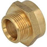 REHAU Övergångsnippel gäng 3/4" x 1/2", Mässing