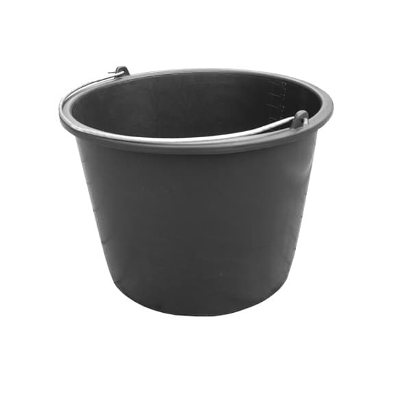 Set med 10 produkter. Bøtte PVC 12l