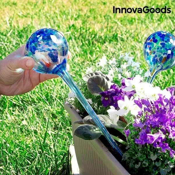 Droppbevattningsklot - InnovaGoods - Paket med 2 - Blå