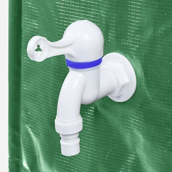 YUENFONG hopfällbar regnvattentank 750L vattenuppsamlare PVC-tank - samlar upp vatten miljövänligt