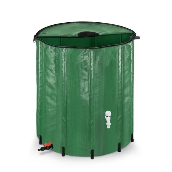 YUENFONG hopfällbar regnvattentank 750L vattenuppsamlare PVC-tank - samlar upp vatten miljövänligt
