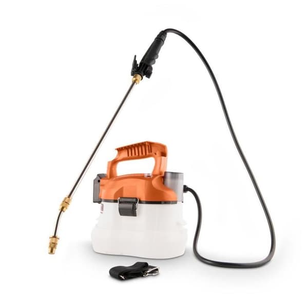 Powerplus Dual Power Batteridriven Spruta POWDPG80400 - 20V, Teleskopisk Lance, Tryck 5 Bar, Flöde 500ml/min, Kapacitet 4L