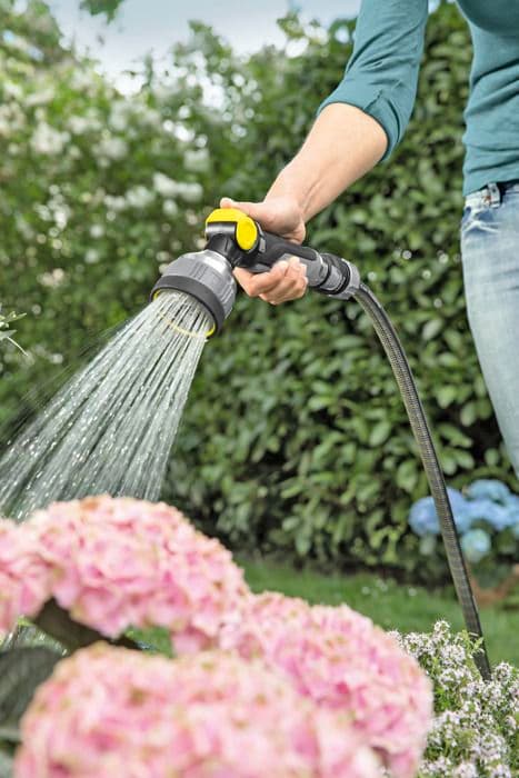 Premium multifunktionell vattenpistol i metall - KARCHER - Grå - 4 justerbara sprutmönster