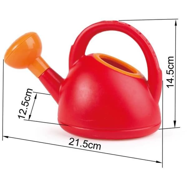 Arrosoir - Hape - Röd och Orange - Plast - 22 x 13 x 15 cm - För blivande trädgårdsmästare