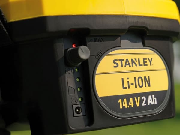 Stanley Elektrisk ryggspruta 12 L, laddningsbar litiumbatterispruta, trädgårdsspruta