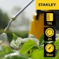 Miniatyrbild 4 av 4: Stanley Elektrisk ryggspruta 16 L, uppladdningsbar litiumbatterispruta, trädgårdsspruta
