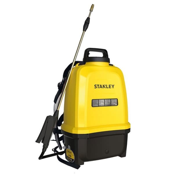 Stanley Elektrisk ryggspruta 16 L, uppladdningsbar litiumbatterispruta, trädgårdsspruta