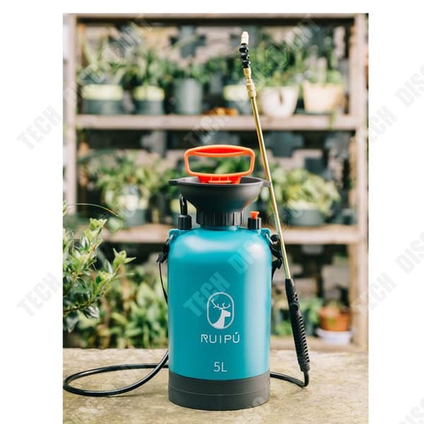 TD® 5L tryckspruta med stor kapacitet Pneumatiskt trädgårdsredskap Sprayflaska Behandla och skydda växter i din trädgård.