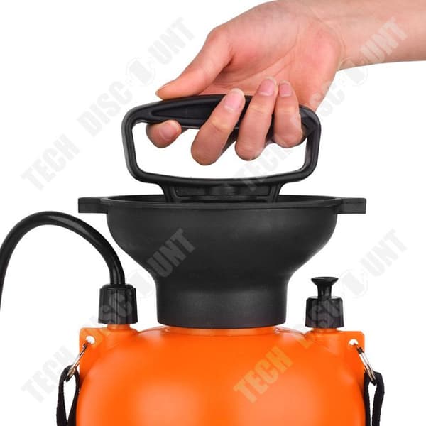 TD® 5L tryckspruta med stor kapacitet, förlängd teleskopstång för trädgårdsredskap Sprayflaskanläggning