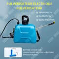 Miniatyrbild 3 av 4: TD Elektrisk spruta 4L 2200mAh Ryggsäck spruta Batteri spruta Elektrisk spruta för trädgårdsväxter