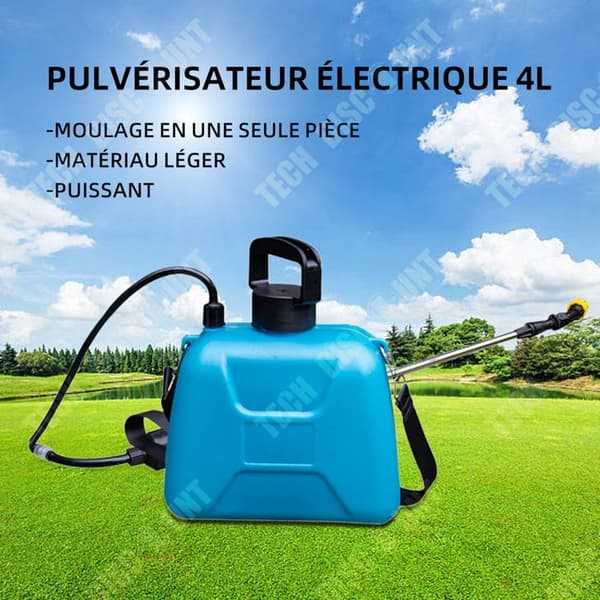 TD Elektrisk spruta 4L 2200mAh Ryggsäck spruta Batteri spruta Elektrisk spruta för trädgårdsväxter
