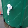 Miniatyrbild 5 av 5: Regnvatteninsamling Förvaringsfat för utomhusträdgård Multifunktionell hopfällbar hink i PVC Regnvatteninsamling 750L