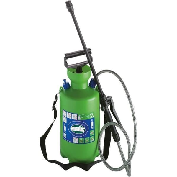 Amig - Tryckspruta med pump och slang 2500 10 liter, grön