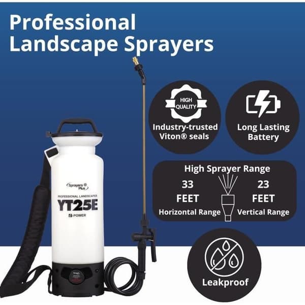Sprayers Plus YT25E Batteridriven spruta för gräsmatta och trädgård Lithium-ion 12 V