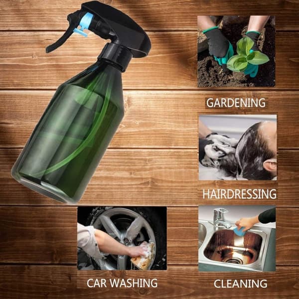 Plant Mister -suihkepullo, 10 unssia 300 ml Fine Mist -sumutin yläpumpulla, puutarhanhoito (vihreä)