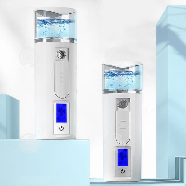 INN Vattenspray 40ml, bärbar sprayflaska för uppladdningsbar USB-spray, Spruttryck Spraying