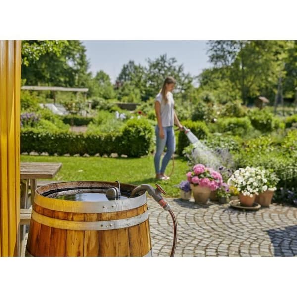 GARDENA Regnvattenuppsamlarpump 4000/1 – 400W – Max flöde 4000l/h & max tryck 1,3bar – 5 års garantiförlängning