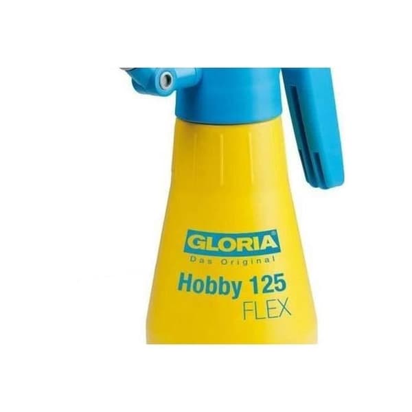 GLORIA Hobby 125 Flex handspruta - Mässingsmunstycke, 360°, 1,25L, 3 stång