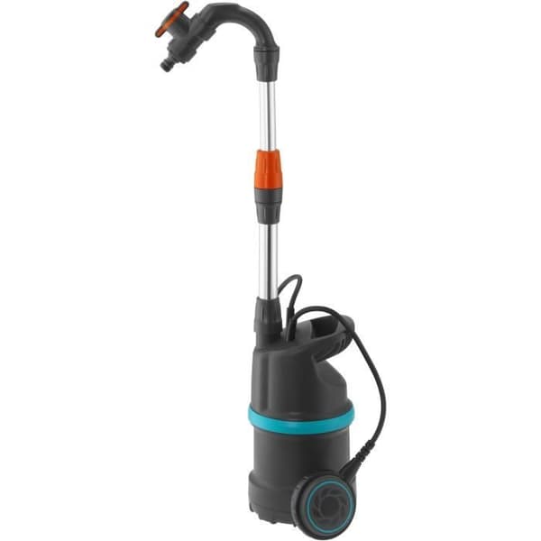 GARDENA Regnvattenuppsamlarpump 4000/1 – 400W – Max flöde 4000l/h & max tryck 1,3bar – 5 års garantiförlängning