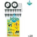 Miniatyrbild 1 av 3: Sats med 20 ekonomiska IRISO "droppare" för trädgård