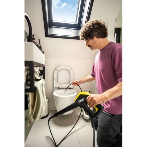 Debouchering av avlopp 15 m + set med munstycken - KARCHER