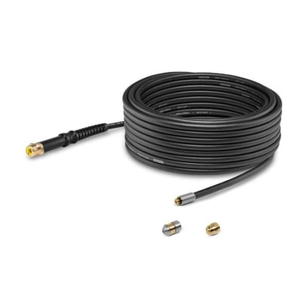 Debouchering av avlopp 15 m + set med munstycken - KARCHER