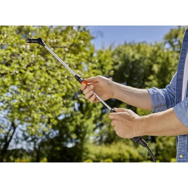 GARDENA teleskopiskt förlängningsrör för ogräsrensning - Längd 40-100 cm - Justerbart munstycke