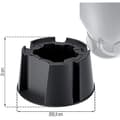 Miniatyrbild 2 av 2: Bas för regntunnor - PROSPERPLAST - BASECAN 2 - 608x608x310 mm - Färg Antracit - Plast