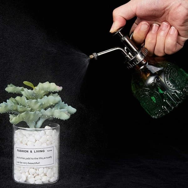 Lollanda lasisuihkepullo 200ml – retro, tiukka, liukastumista estävä – sopii puutarhakasveille ja kukille
