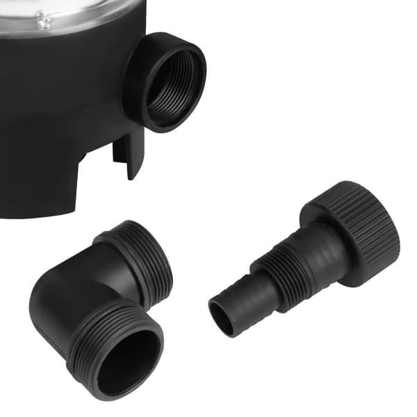 VONROC Dränkbar Pump för Smutsigt Vatten – 1100W, 20 000 L/H, Rostfritt Stål, Flottörbrytare, Max Djup 7m