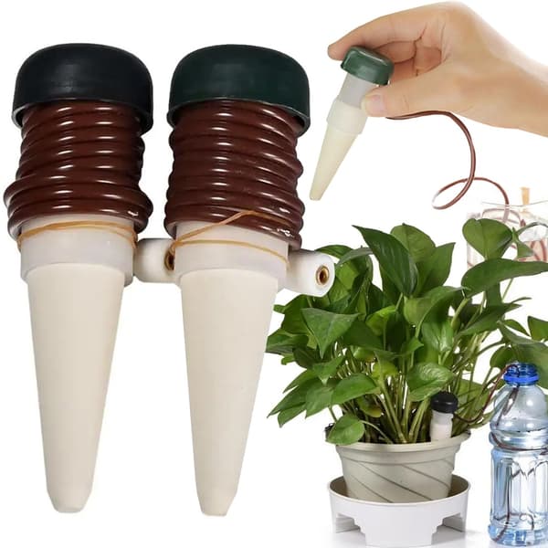 2-Pack Blomvattnare / Keramik - 11cm