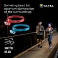 Miniatyrbild 6 av 7: Varta Pannlampa Outdoor Sports H10 Pro - Blå