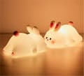 Miniatyrbild 5 av 6: Bordslampa vid sängkanten touch-stil Rabbit Art Deco