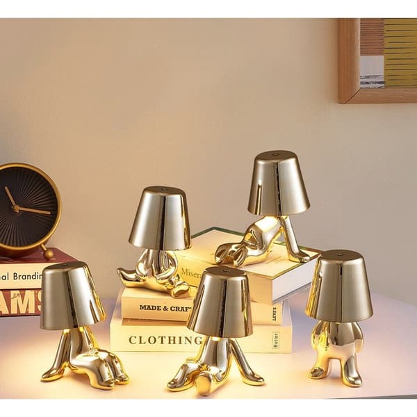 Bordslampa Vid Sängen GOLD MAN Standing (model 3) MLTL