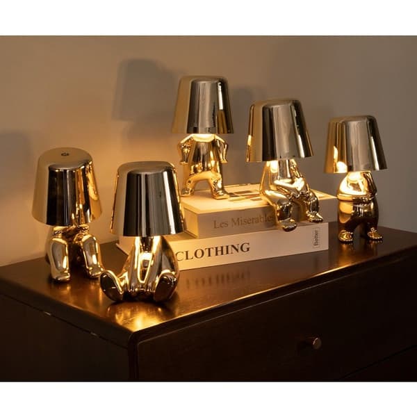 Bordslampa Vid Sängen GOLD MAN Standing (model 3) MLTL