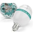 Miniatyrbild 1 av 3: Disco LED-lampa Mini Partyljus RGB roterande E27 LBMPL