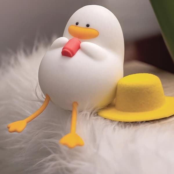 Forever LED Nattlampa Summer Duck FNL-11 - Vit