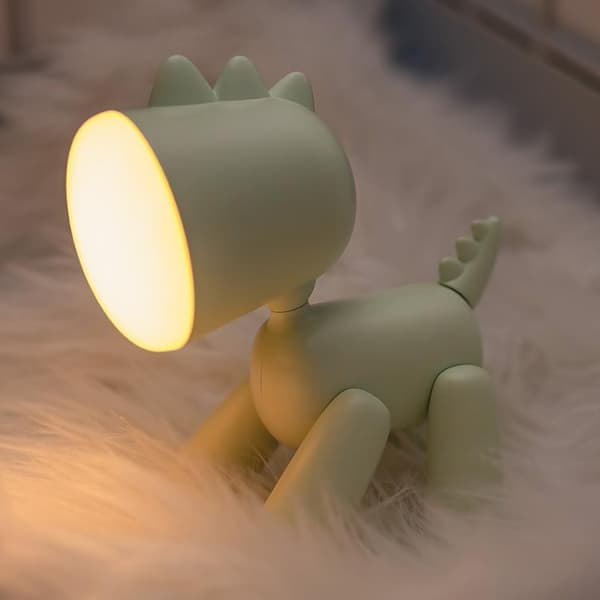 Forever LED Nattlampa Dinosaur FNL-08 - Vit