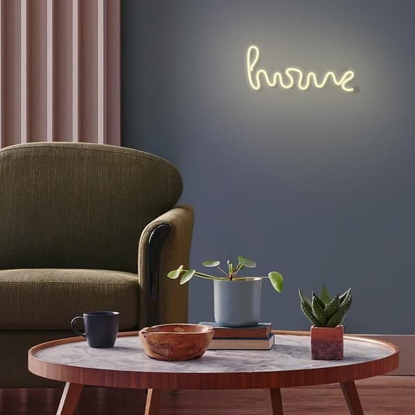 Forever Light LED Neon HOME Bat + USB FLNE21 - VarmVit