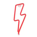 Miniatyrbild 2 av 9: Forever Light LED Neon BOLT Bat + USB FLNE06 - Röd