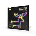 Miniatyrbild 9 av 9: Forever Light LED Neon Light ELK Bat + USB FLNE12 - Flerfärgad