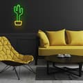 Miniatyrbild 5 av 9: Forever Light LED Neon CACTUS Bat FLNE02 + USB - Orange/Grön