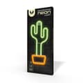 Miniatyrbild 9 av 9: Forever Light LED Neon CACTUS Bat FLNE02 + USB - Orange/Grön