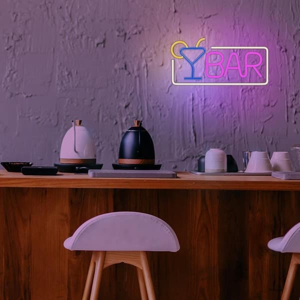 Forever Light LED Neon PLEXI BAR FPNE01X - Flerfärgad