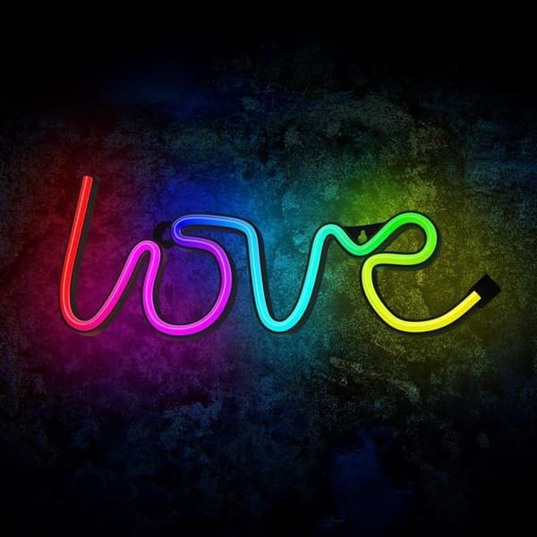 Forever Light LED Neon RGB LOVE FLRN01 + RC
